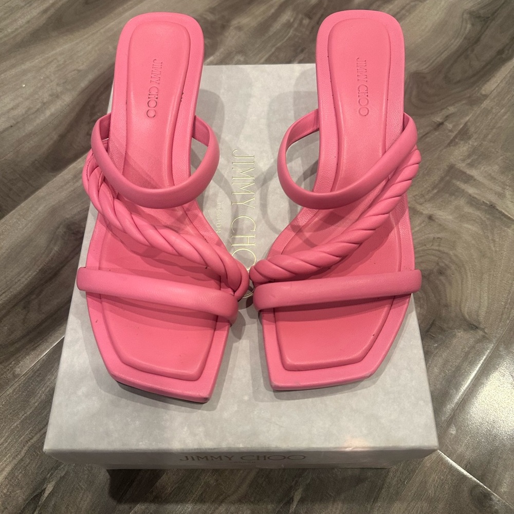 Jimmy Choo pink heels size 41